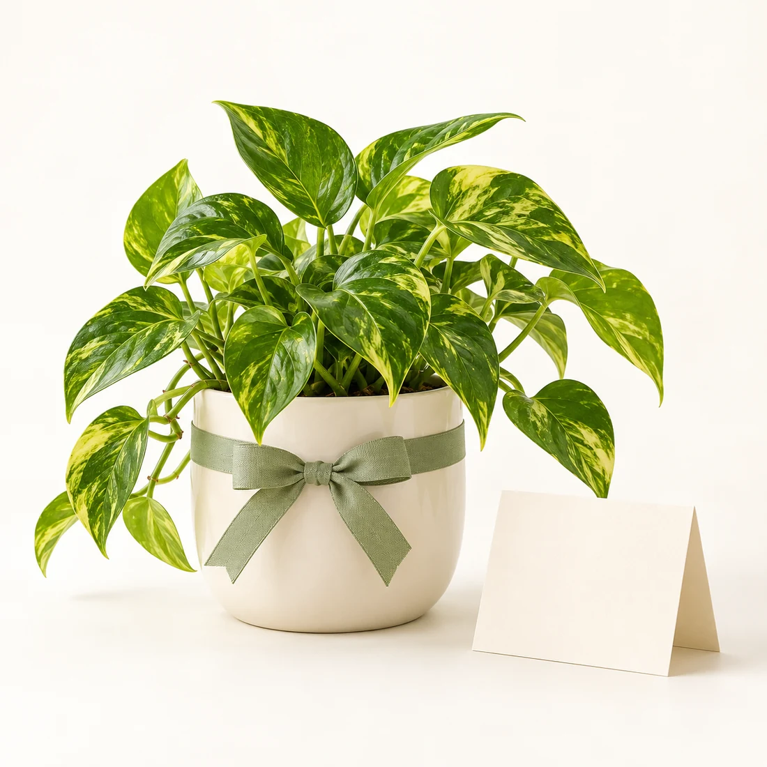 Plant + Card reference image