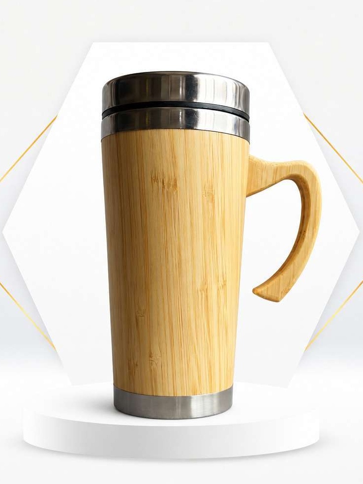 Bamboo travel mug