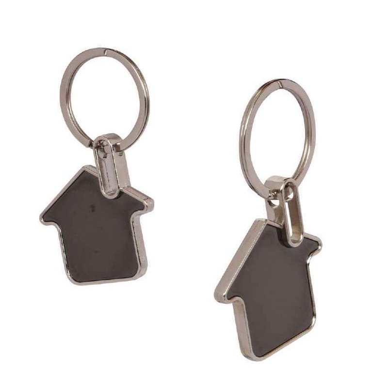 House shaped keychain